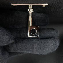 Load image into Gallery viewer, HERMES HAUT A COURROIES Tricolore Black/Gold/Blue Royal Togo Leather Size 40