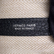 Load image into Gallery viewer, HERMES Garden Party Black Negonda Leather Size TPM