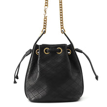 将图像加载到图库查看器中,SAINT LAURENT PARIS Cassandra Quilted Bucket Bag Black840886 1EL07 Lambskin