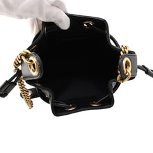 将图像加载到图库查看器中,SAINT LAURENT PARIS Cassandra Quilted Bucket Bag Black840886 1EL07 Lambskin