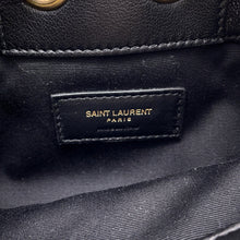 将图像加载到图库查看器中,SAINT LAURENT PARIS Cassandra Quilted Bucket Bag Black840886 1EL07 Lambskin