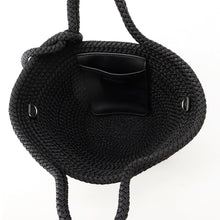 Load image into Gallery viewer, BALENCIAGA Ibiza Basket Bag Black695612210971090 Nylon Leather Size Small