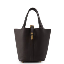 Load image into Gallery viewer, HERMES Picotin Lock Be Blanc Taurillon Clemence Size PM