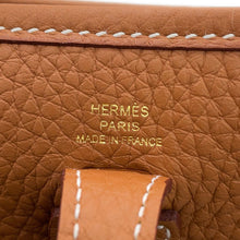 Load image into Gallery viewer, HERMES Evelyne Long Gold Taurillon Clemence Size TPM