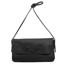 Load image into Gallery viewer, BALENCIAGA Leopolda Pochette Ribbon Black7919972AA5Q1000 Vintage processed satin