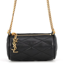 Load image into Gallery viewer, SAINT LAURENT PARIS SADE Tube Bag Black796296AAAJU1000 Lambskin Size micro