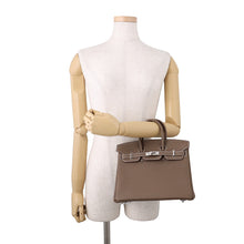 Load image into Gallery viewer, HERMES Birkin Etoupe Togo Leather Size 25