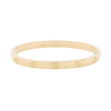 将图像加载到图库查看器中,CARTIER Love Bracelet Medium Model Size 16/MediumB6081516 18K Yellow Gold