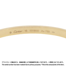 将图像加载到图库查看器中,CARTIER Love Bracelet Medium Model Size 16/MediumB6081516 18K Yellow Gold