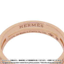 Load image into Gallery viewer, HERMES Ariane Ring Size PM/50/#10H119699B 18K Pink Gold