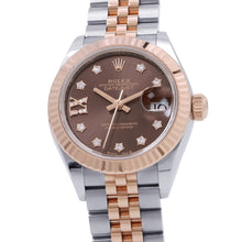 Load image into Gallery viewer, ROLEX Lady-Datejust W28mm Stainless Steel K18PG Chocolate Dial279171G
