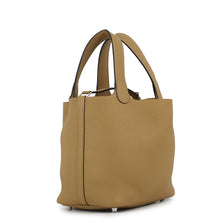 将图像加载到图库查看器中,HERMES Picotin Lock Dune Taurillon Clemence Size PM