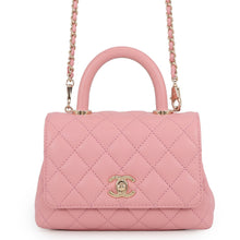 Load image into Gallery viewer, CHANEL Coco Handle 2WAYHandbag PinkAS2215 Caviar Leather Size XXS