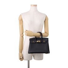 将图像加载到图库查看器中,HERMES Birkin Black Togo Leather Size 25