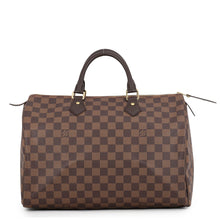将图像加载到图库查看器中,LOUIS VUITTON Speedy RedN41363 Damier Ebene Canvas Size 35