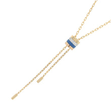 Load image into Gallery viewer, Boucheron Quatre Blue Thai Necklace Small Size SmallJCL01154 K18YG K18PG K18WG Ceramic