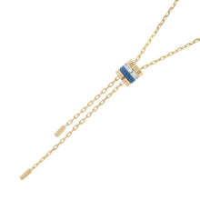 Load image into Gallery viewer, Boucheron Quatre Blue Thai Necklace Small Size SmallJCL01154 K18YG K18PG K18WG Ceramic