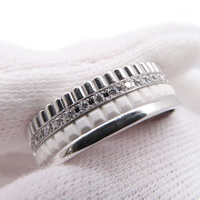 Load image into Gallery viewer, Boucheron Quatre Double White Diamond Ring Size Small/59/#19 WhiteJRG03277 K18WG Ceramic