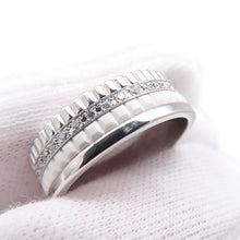 Load image into Gallery viewer, Boucheron Quatre Double White Diamond Ring Size Small/59/#19 WhiteJRG03277 K18WG Ceramic