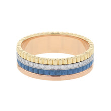 将图像加载到图库查看器中,Boucheron Quatre Blue Diamond Ring Size Small/59/#19 BlueJRG03028 K18YG K18PG K18WG Ceramic