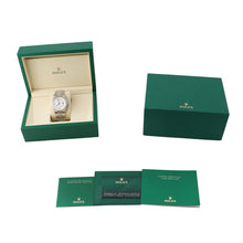 将图像加载到图库查看器中,ROLEX Land Dweller W40mm Stainless Steel K18WG Chain Honeycomb Motif Dial127334