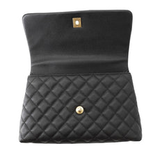 Load image into Gallery viewer, CHANEL Coco handle BlackA92991 Caviar Leather Size 29