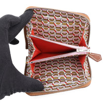Load image into Gallery viewer, HERMES Azap compact silk in Gold Epsom