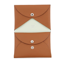 Load image into Gallery viewer, HERMES Calvi Duo Verso Gold/Vert fizz Epsom
