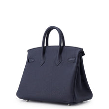 Load image into Gallery viewer, HERMES Birkin Blue Nuit Togo Leather Size 25