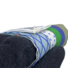 Load image into Gallery viewer, HERMES Twilly Grand Theater Nouveau Blue Gacier/Green/White Silk100%