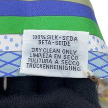 Load image into Gallery viewer, HERMES Twilly Grand Theater Nouveau Blue Gacier/Green/White Silk100%