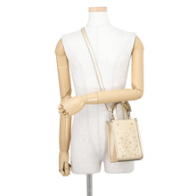 将图像加载到图库查看器中,JIMMY CHOO N/S Tote Star GoldMININSTOTEAUR Calf Leather Rhinestone Size Mini
