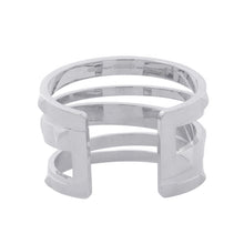 将图像加载到图库查看器中,HERMES Clou de H Bangle Size 16 SV925