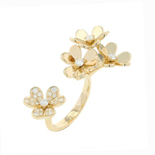 将图像加载到图库查看器中,Van Cleef & Arpels Frivol Entre Le Door Ring Size 50/#10VCARP3W550/VCARP3W500 18K Yellow Gold