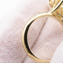 Load image into Gallery viewer, Van Cleef & Arpels Frivol Entre Le Door Ring Size 50/#10VCARP3W550/VCARP3W500 18K Yellow Gold