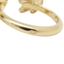 将图像加载到图库查看器中,Van Cleef & Arpels Frivol Entre Le Door Ring Size 50/#10VCARP3W550/VCARP3W500 18K Yellow Gold