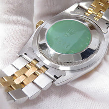 Load image into Gallery viewer, ROLEX Datejust W36mm Stainless Steel 18KYG Champagne Dial16233G