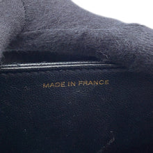 Load image into Gallery viewer, CHANEL V-flap handbag Black Caviar Leather