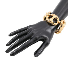Load image into Gallery viewer, GUCCI Marine Bracelet Size L Gold Plated