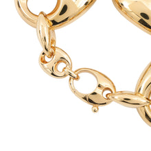 Load image into Gallery viewer, GUCCI Marine Bracelet Size L Gold Plated