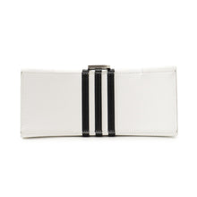将图像加载到图库查看器中,BALENCIAGA Adidas Collaboration Hourglass 2-Way Handbag White/Black593546 Leather Size Small