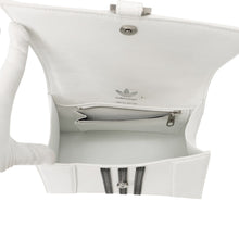 将图像加载到图库查看器中,BALENCIAGA Adidas Collaboration Hourglass 2-Way Handbag White/Black593546 Leather Size Small