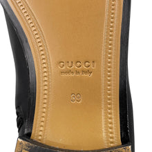 Load image into Gallery viewer, GUCCI Jordaan Boots Black827860 AADP3 1000 Nappa Leather Size 39