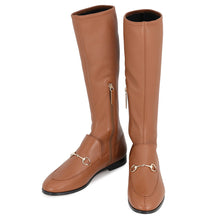 将图像加载到图库查看器中,GUCCI Jordaan Boots Brown827860 AADP3 2718 Nappa Leather Size 39