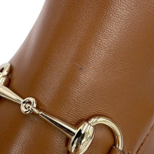 将图像加载到图库查看器中,GUCCI Jordaan Boots Brown827860 AADP3 2718 Nappa Leather Size 39