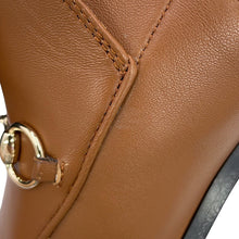 将图像加载到图库查看器中,GUCCI Jordaan Boots Brown827860 AADP3 2718 Nappa Leather Size 39