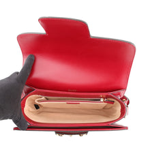 将图像加载到图库查看器中,GUCCI Horsebit 1955 Medium Shoulder Bag Beige/Red602204 GG Supreme