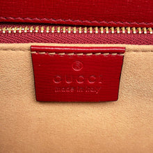 将图像加载到图库查看器中,GUCCI Horsebit 1955 Medium Shoulder Bag Beige/Red602204 GG Supreme