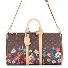 将图像加载到图库查看器中,LOUIS VUITTON LV × TM Keepall Bandouliere BrownM14182 Monogram Size 45