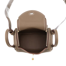 Load image into Gallery viewer, HERMES Lindy Etoupe Taurillon Clemence Size Mini
